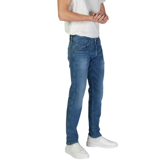 Replay Donkerblauw Broek