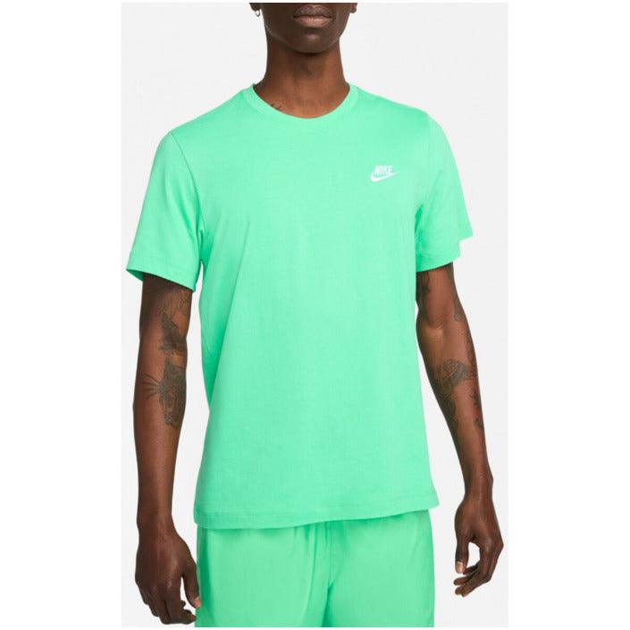 Nike Groen T-shirt Met Logo
